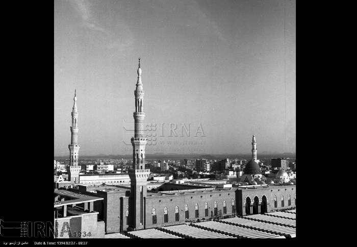 مسجد النبی در سال 1348/عکس