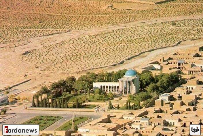 آرامگاه سعدی در دهه 40/عکس