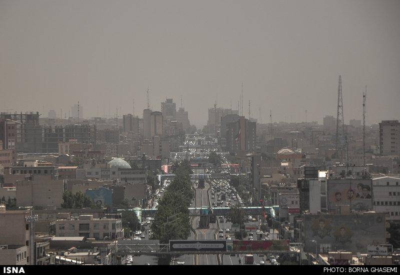 هوای امروز تهران/تصاویر