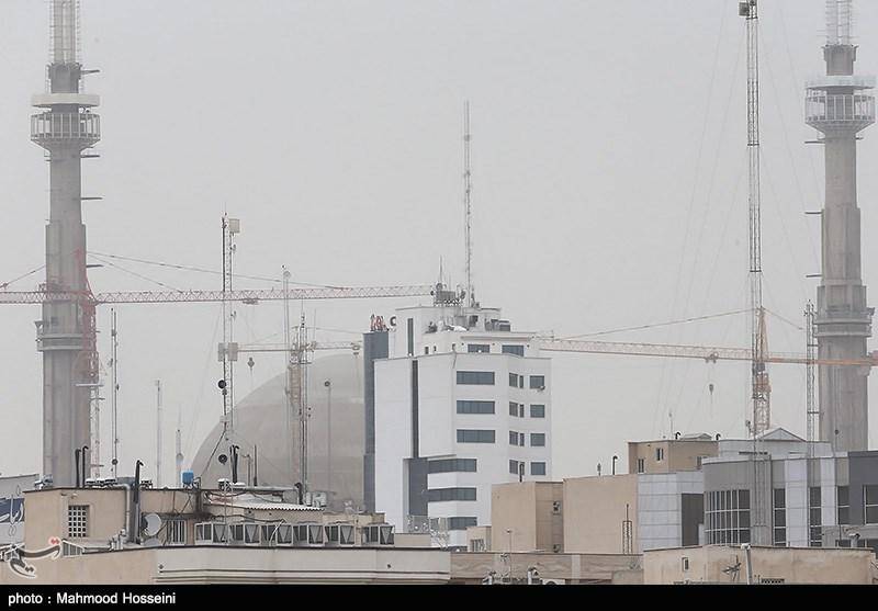 هجوم گرد و غبار به تهران/تصاویر