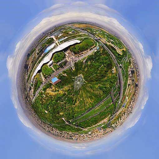 اولین عکس 360 درجه کروی از تهران