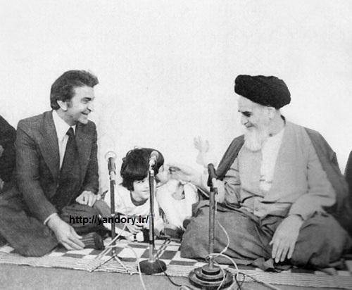 دیدار لاله و‎ لادن با امام‎خمینی(ره)/عکس