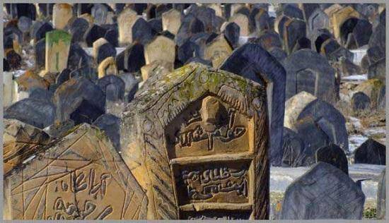 قبرستان اسرار آمیز در ایران/تصاویر