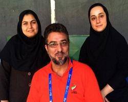 نایب قهرمانی ایران در میکس تیمی تپانچه بادی 50 متر