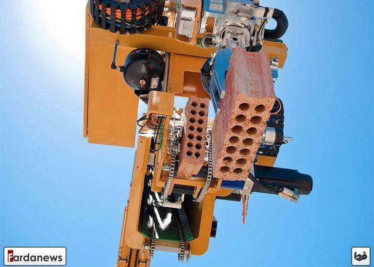 عکس: روباتی که بنایی می کند
