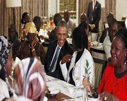 دیدار اوباما با خواهرش در کنیا + عکس