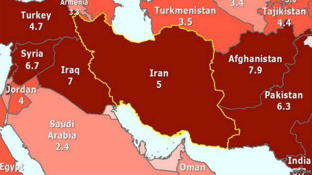 ایران 'یکی از ده کشور پر مخاطره‌ دنیاست'  