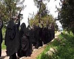 پادگان زنان انتحاری داعش در موصل + تصاویر