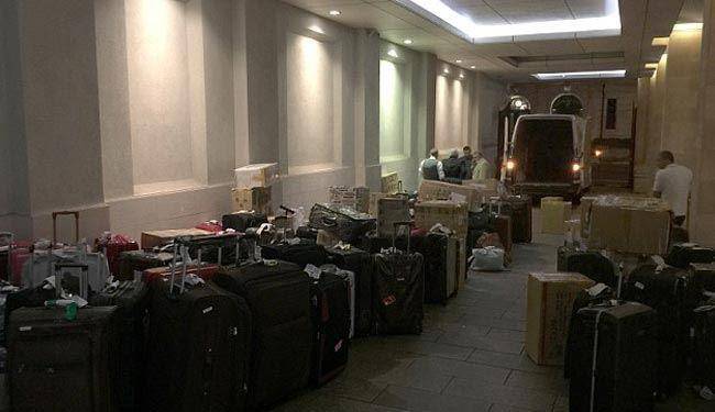 چمدان‌های امیرقطر جنجالی شد!+عکس