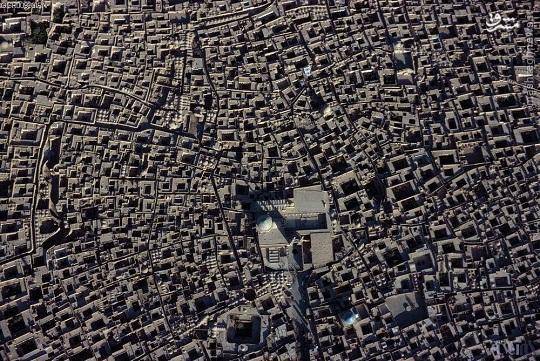 زیباترین عکس هوایی از مسجد جامع یزد