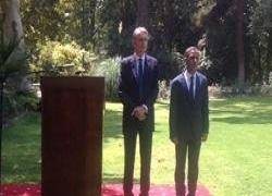 سفارت انگلیس در تهران بازگشایی شد/ هاموند: بازگشایی سفارت نقطه عطفی برای بهبود روابط است