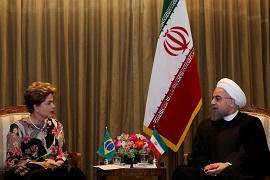 دیلما روسف: برزیل ایران را قدرت منطقه‌ای تاثیر گذار می داند
