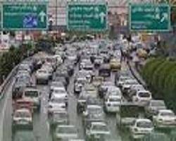 ترافیک نیمه سنگین در آزادراه کرج – قزوین و کرج – تهران