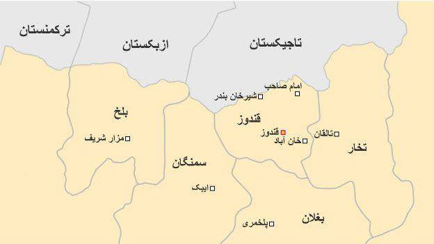  گروه طالبان نیمی از شهر قندوز را تصرف کرد