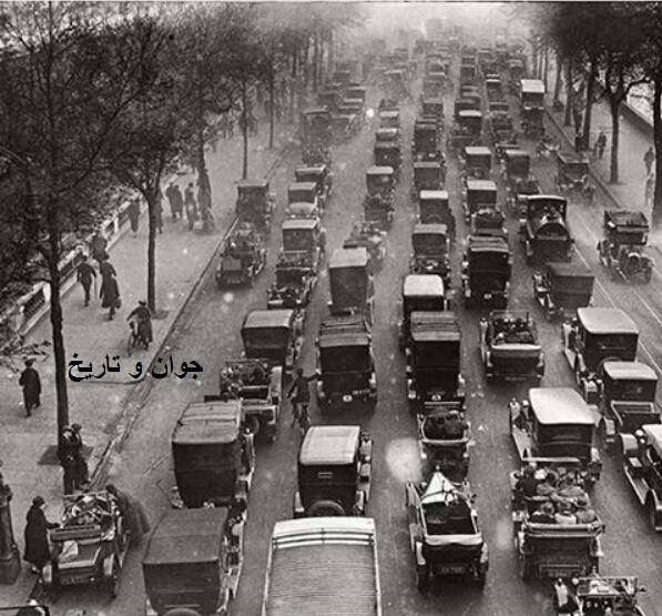 عکس: ترافیک در لندن سال ۱۹۲۶