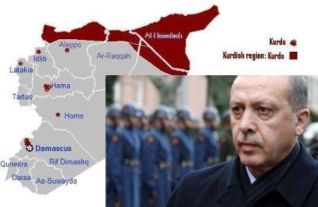 اردوغان رئیس‌جمهور ترکیه روز شنبه ۲۴ اکتبر بار دیگر مدعی شد کردها در تلاشند تا کنترل شمال سوریه را در دست بگیرند و آنکارا اجازه نمی‌دهد این اتفاق بیفتد