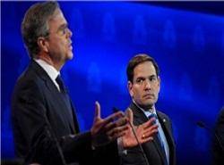 جب بوش در آستانه انصراف از انتخابات/ مارکو روبیو ستاره جدید جمهوری‌خواهان
