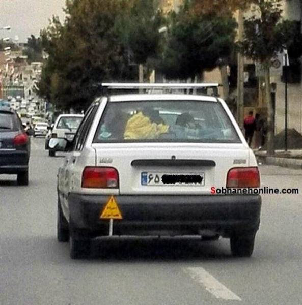 بهترین الگوی آموزش رانندگی در ایران! (تصویر)