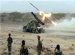 انهدام 3 زره پوش سودانی، در حمله توپخانه‌ای نیروهای یمنی