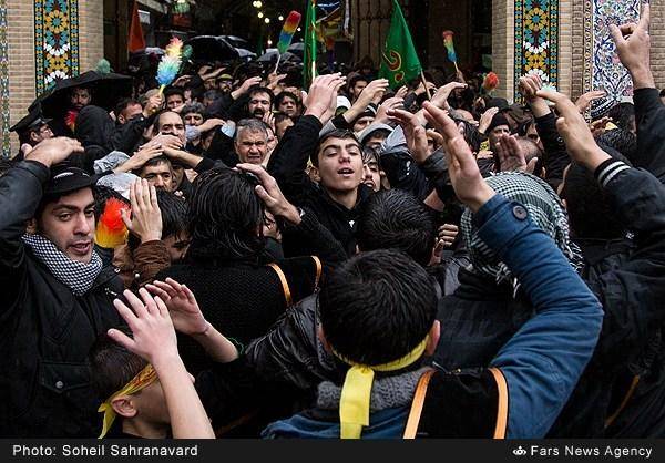 تصاویر:عزاداری اربعین حسینی در حرم عبدالعظیم حسنی(ع)