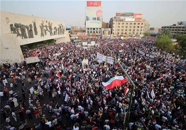 تظاهرات علیه اردوغان در بغداد + عکس