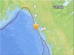 زلزله ۷.۱ ریشتری در ایالت آلاسکای آمریکا