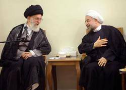 تمجید روحانی از خامنه‌ای با هدف تشویقش برای صدور حکم حکومتی