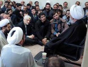 حمله تند مصباح‌یزدی به روحانی در دفتر جلیلی