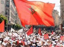 تظاهرات گسترده مردم مغرب در اعتراض به اظهارات بان کی مون