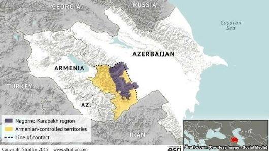 جمهوری‌های آذربایجان و ارمنستان گزارش دادند که در منطقه مورد مناقشه قره باغ خشونت و درگیری صورت گرفته و دو کشور یکدیگر را به استفاده از سلاح گرم و آغاز درگیری متهم می‌کنند