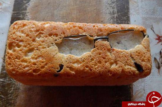 نان با طعم عینک! +عکس