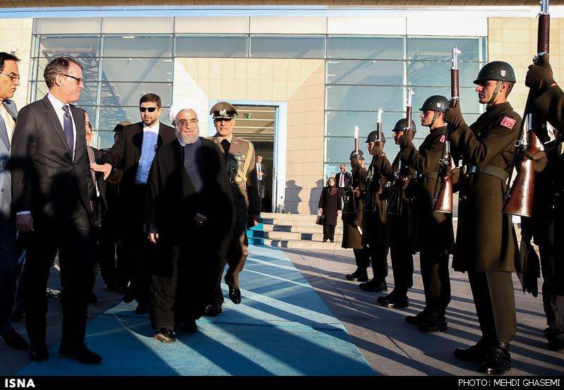 پایان سفر چهار روزه روحانی به ترکیه +عکس