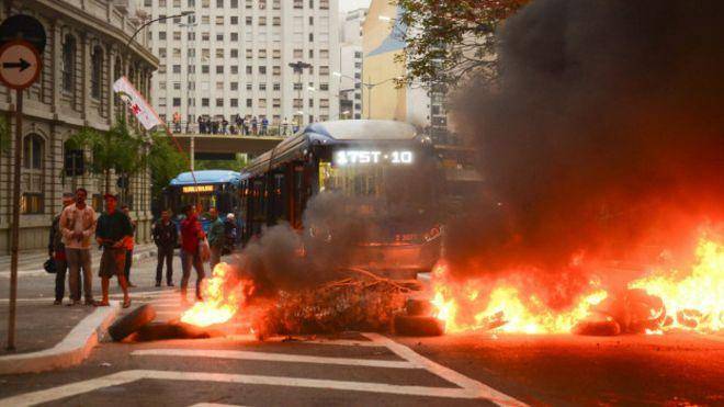 اعتراضات گسترده علیه طرح استیضاح روسف در برزیل