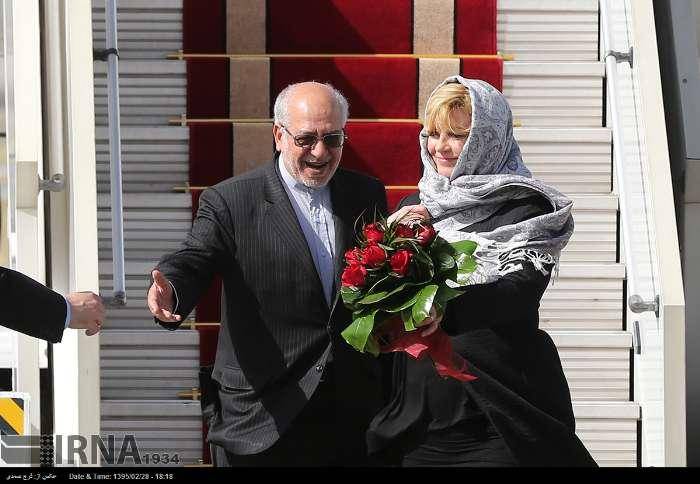 حجاب رییس جمهور کرواسی در تهران +عکس