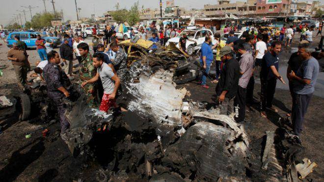 چهار انفجار در بغداد ده ها کشته و زخمی بر جای گذاشت 