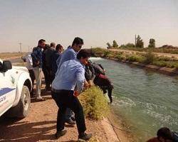 نجات جان 2 نفر از کانال آبیاری کشاورزی در دزفول