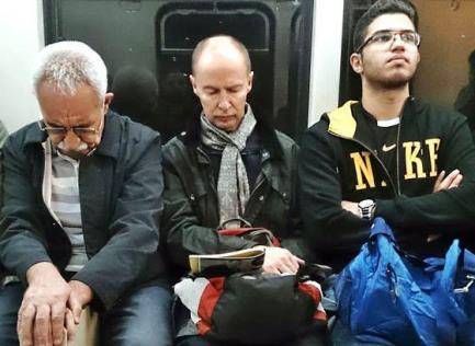 سفیر فنلاند با مترو تهران به محل کارش می‌رود؟ +عکس