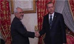 ظریف با اردوغان دیدار و گفت‌وگو کرد