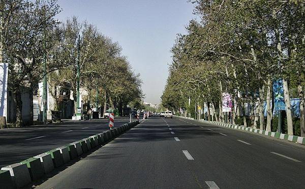 عکس - خیابان پیروزی تهران در سال ۱۳۳۸ 
