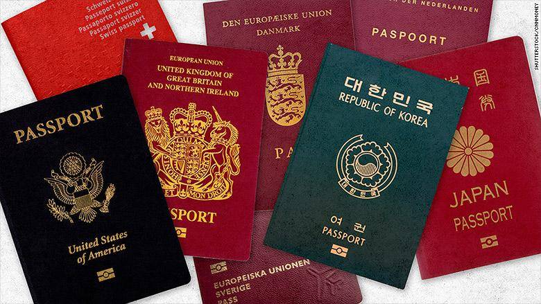 معنای رنگ پاسپورت‌ها چیست؟‎