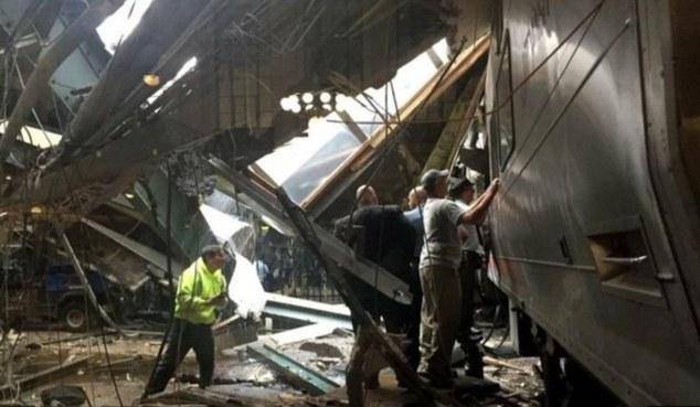 در سانحه قطار نیوجرسی صد نفر زخمی و 'سه نفر کشته'، تصاویر + ویدئو