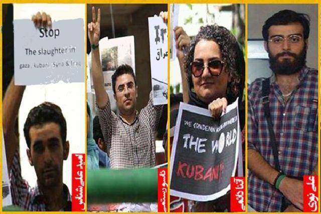محکومیت چهار فعال مدنی در دادگاه تجدیدنظر برای فعالیت‌های مسالمت‌آمیز خود به جمعا ۱۸ سال زندان