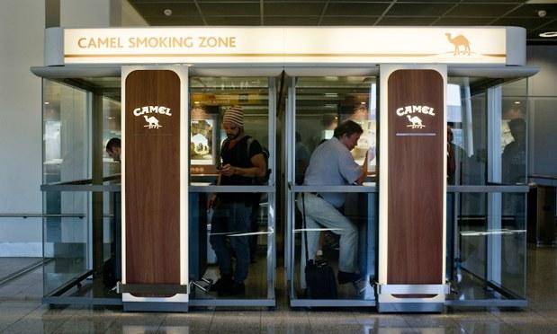 تصویری: مکانی مخصوص سیگار کشیدن افراد سیگاری