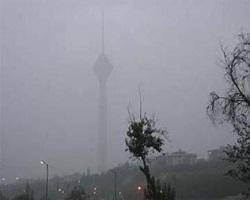 وزش باد شدید و احتمال بارش تگرگ در تهران