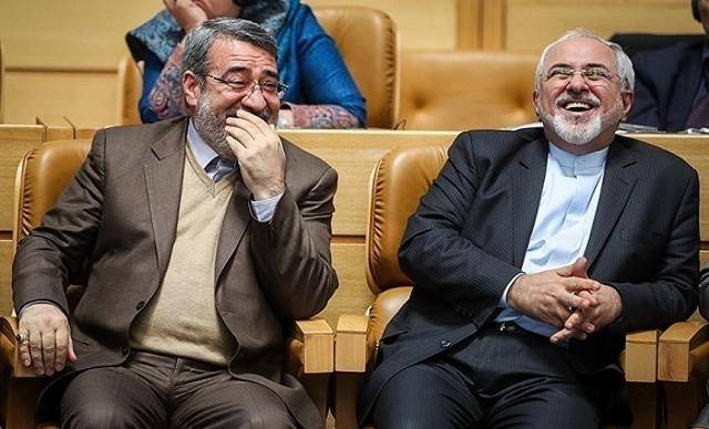 خنده از ته دل دو وزیر روحانی (تصویر)