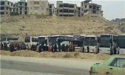 خروج بیش از 900 تن از عناصر مسلح و خانواده‌هایشان از «حی‌الوعر» به سمت ادلب