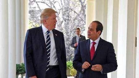 تماس تلفنی ترامپ با السیسی؛ حمایت واشینگتن از قاهره در مبارزه با تروریسم