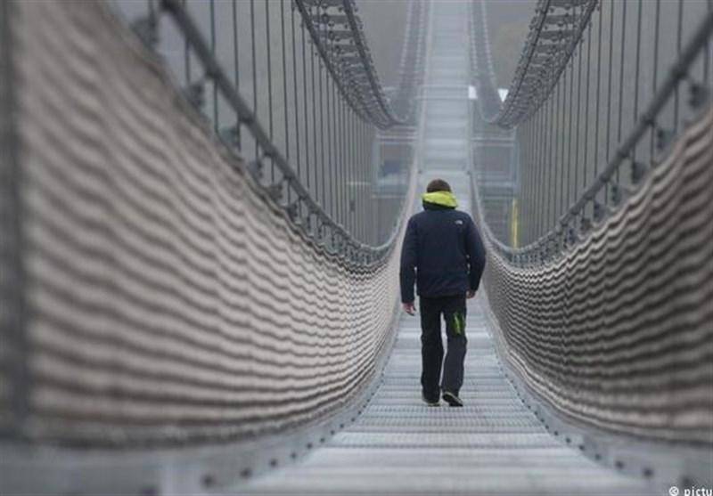 افتتاح طولانی‌ترین پل معلق جهان + عکس