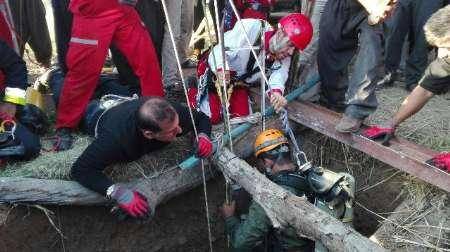 فوت مرد 40 ساله بر اثر سقوط در چاه 22 متری