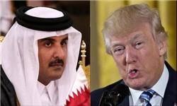 ترامپ: قطر حامی مالی تروریسم است/ دوحه حمایت از تروریسم را متوقف کند